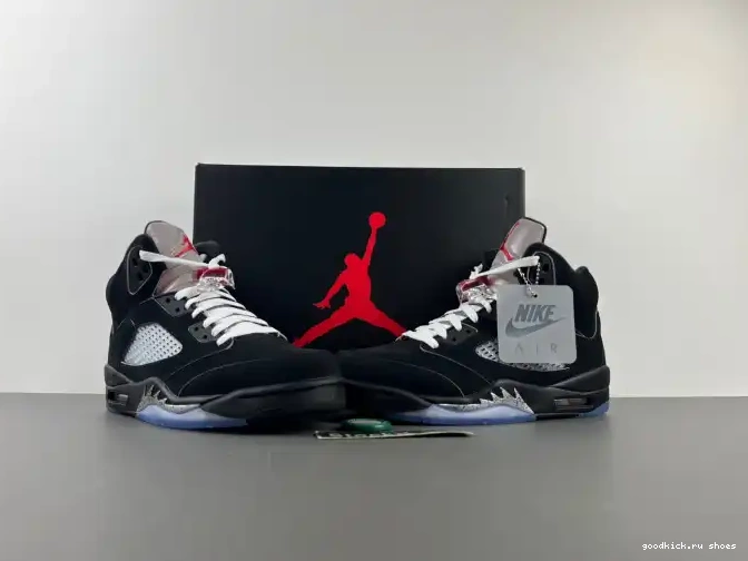 Metallic HF3975-001 Reimagined Air Black Jordan 5 0611